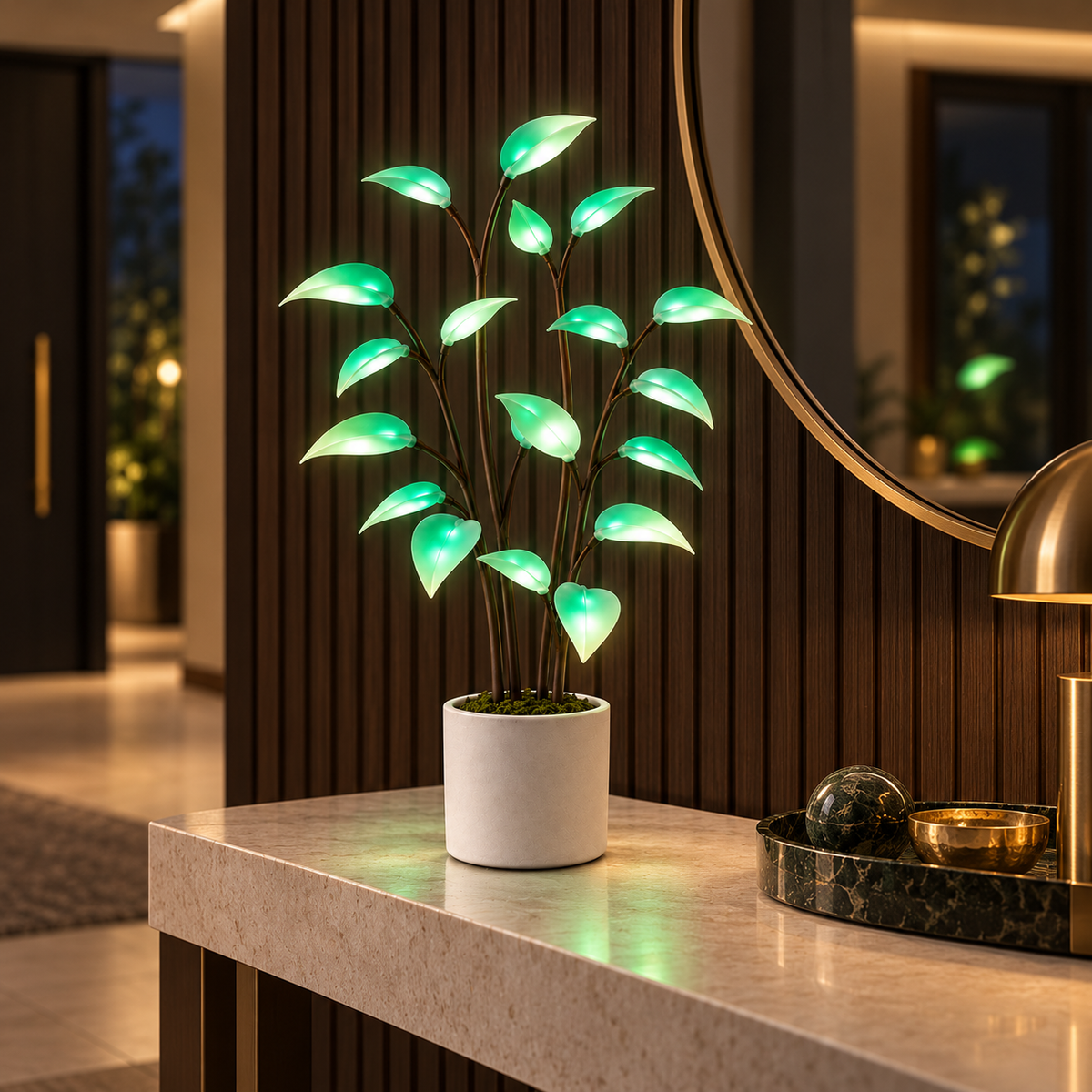 Color-Changing LED Botanical Accent Light