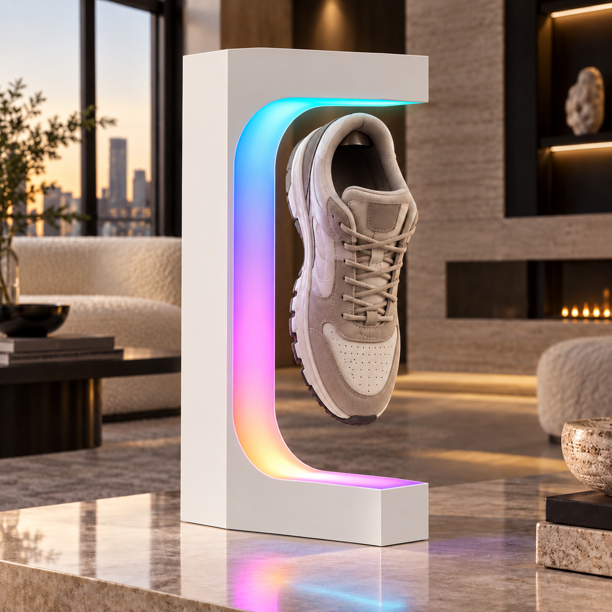 Kinetic Magnetic Levitation Display