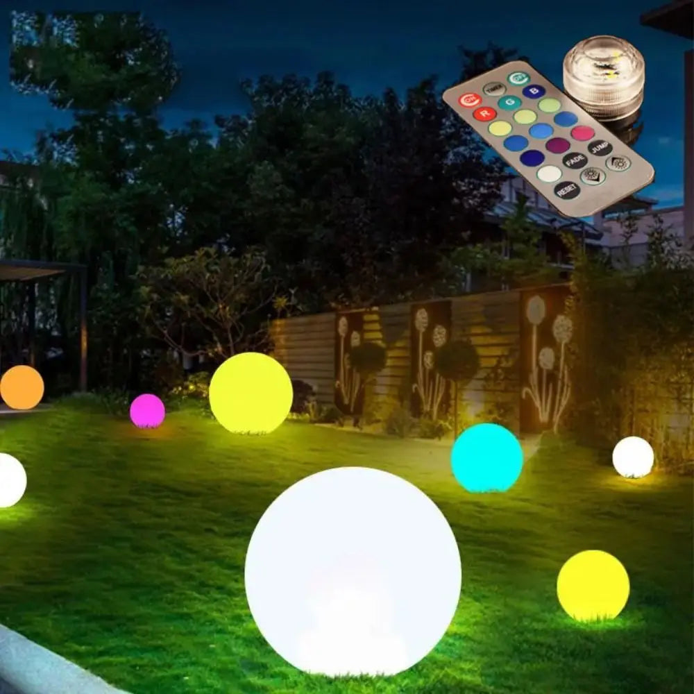 Large Waterproof Luminous LED Inflatable Beach Ball