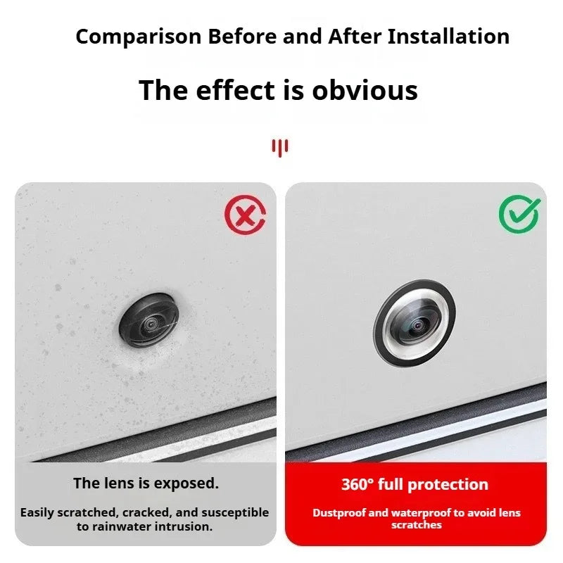 Universal Waterproof Anti-Scratch Car Camera Lens Protector