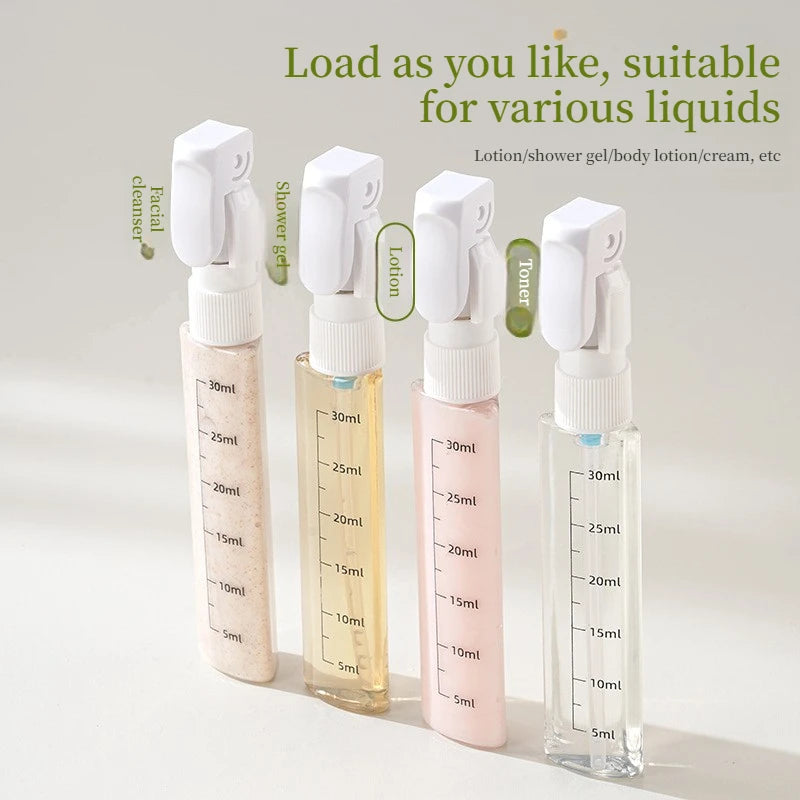 4-in-1 Leakproof Portable Travel Dispenser for Toiletries