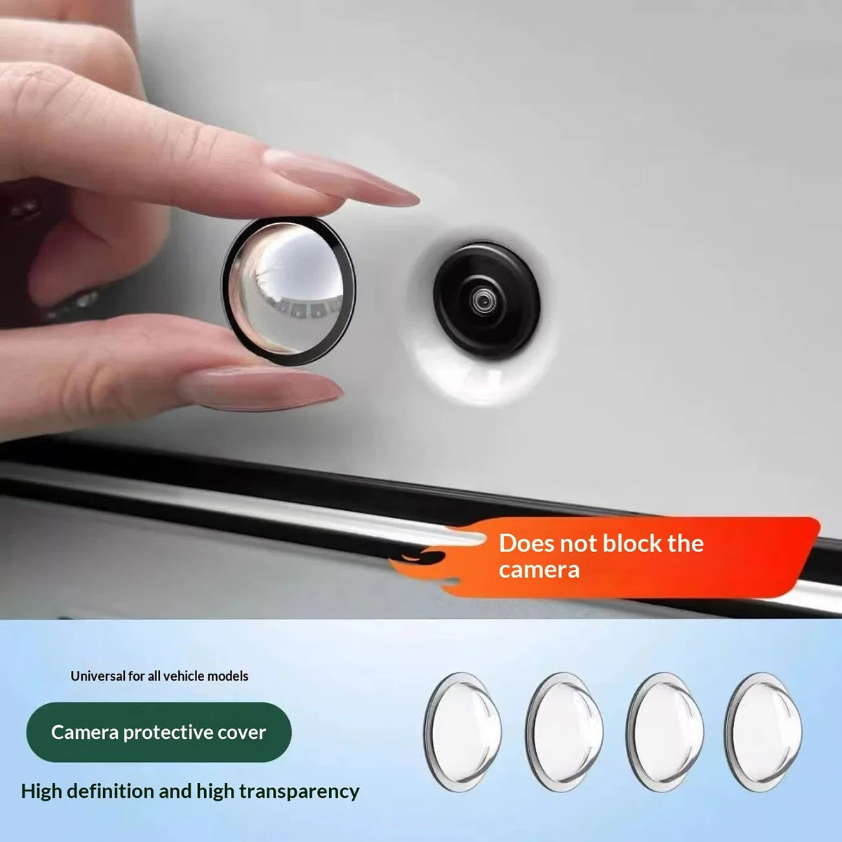 Universal Waterproof Anti-Scratch Car Camera Lens Protector