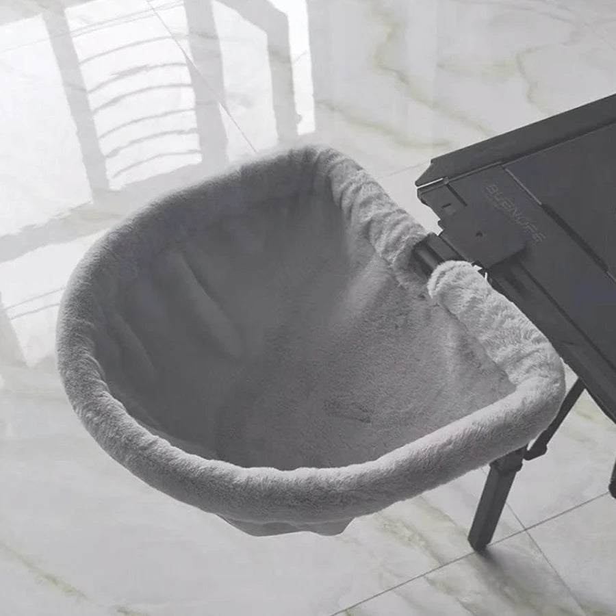 Folding Semi-Circular Cat Desk Hammock Perch