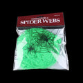 Stretchy Artificial Halloween Spider Web with Spiders