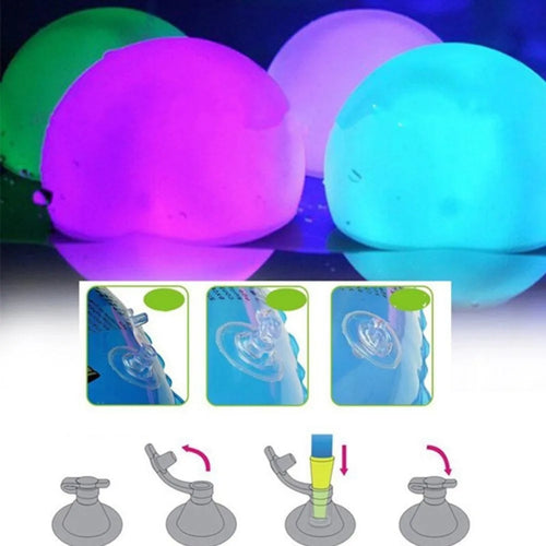 Large Waterproof Luminous LED Inflatable Beach Ball