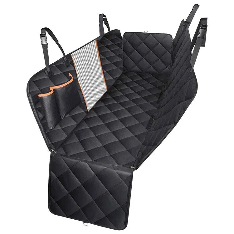 Waterproof Quilted Cotton Pet Car Rear Seat Cover